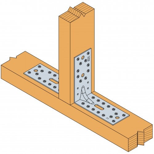 Grande équerre renforcée 150/150/65/2,5 - E9/2.5 - 3