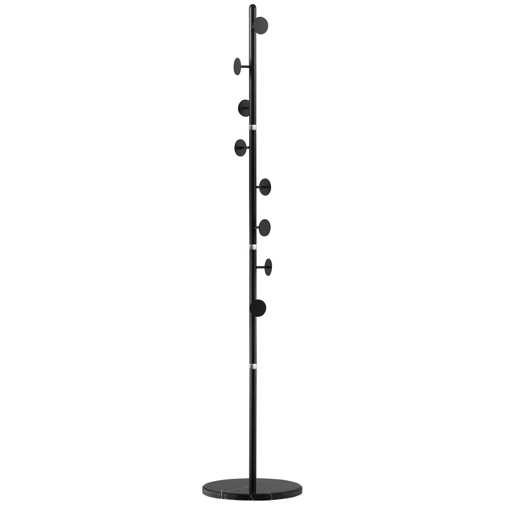 Ingresso Appendiabiti Free Standing Appendiabiti in legno con 8 ganci, High-Grade albero stand Appendiabiti for Cappello, vestiti, sciarpe, Assemblea facile Corridoio Ingresso Albero con Solid Base So