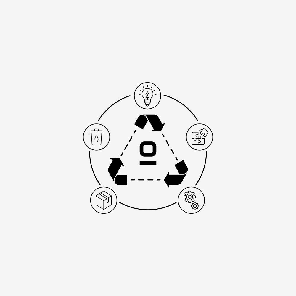 Borne lumineuse extérieure Faro Barcelona - Lotus 650 LED 18W 3000K - IP65, 1120 lm, Gris - 35 cm - 7