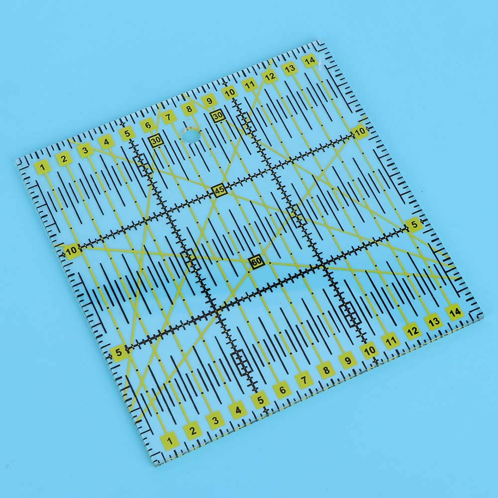 SPORTARC 54 Pièces Gabarits Acrylique Patchwork - Modèles Matelassage Couture, Cercles, Hexagones, Cœurs Et Plus