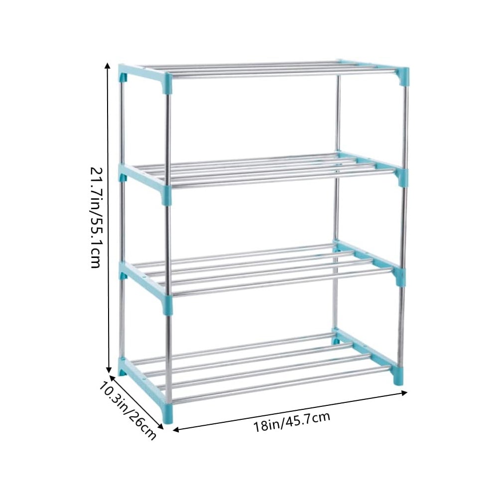 Étagère à Chaussures Pliable Fitzbek Bambou 89 X 67 X 26 Cm Naturel [en.casa] Fitzbek