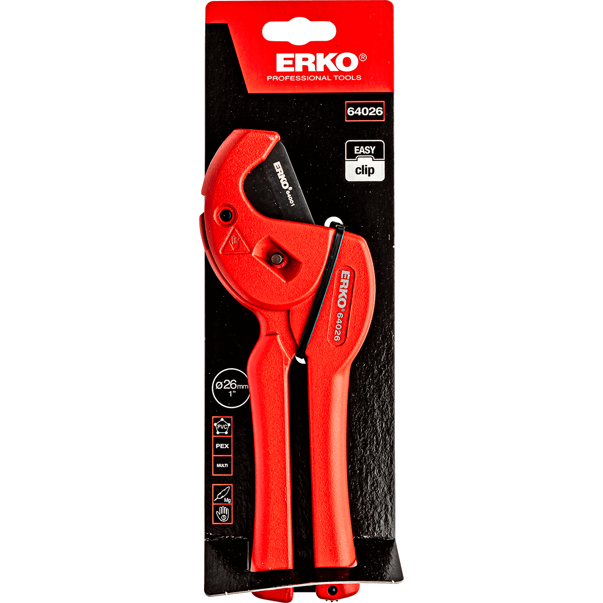 COUPE TUBE PLASTIQUE EASYCLIP ERKO 26MM 64026 - 4