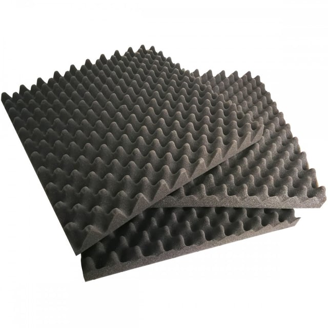 Pannelli Fonoassorbente 50x50 Cm - 3 Metri Quadri - Spessore 4,7 Cm ( 12 pz 50x50 cm )