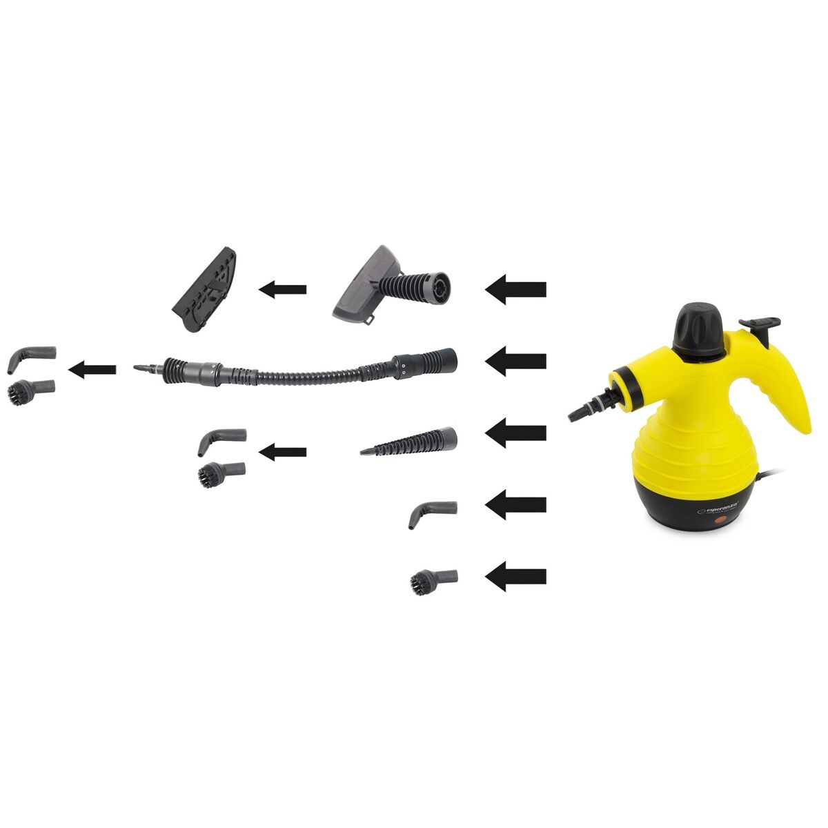 Nettoyeur vapeur Vaporeta Esperanza EHS001 900 W - 2