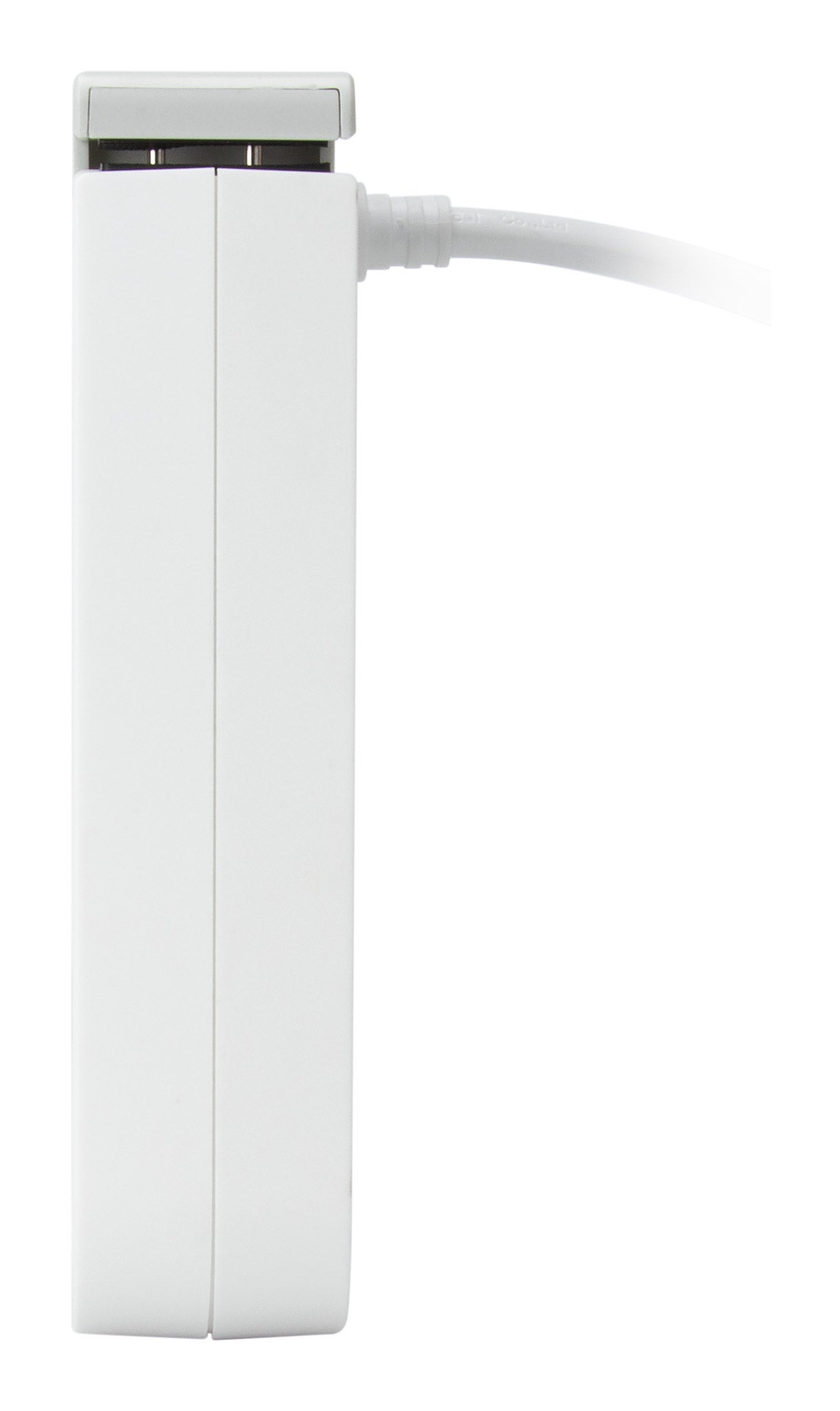 Bloc multiprise Gekko clipsable - 2 prises + 2 ports USB - Blanc - Otio - 6