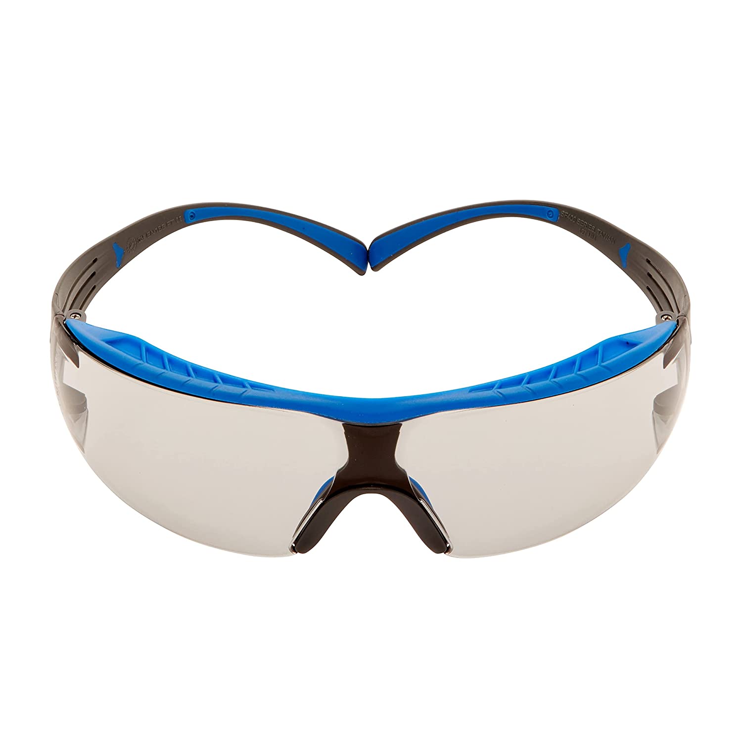 3M SecureFit SF407XSGAF-BLU Lunettes de protection avec protection anti-buée bleu, gris - 3