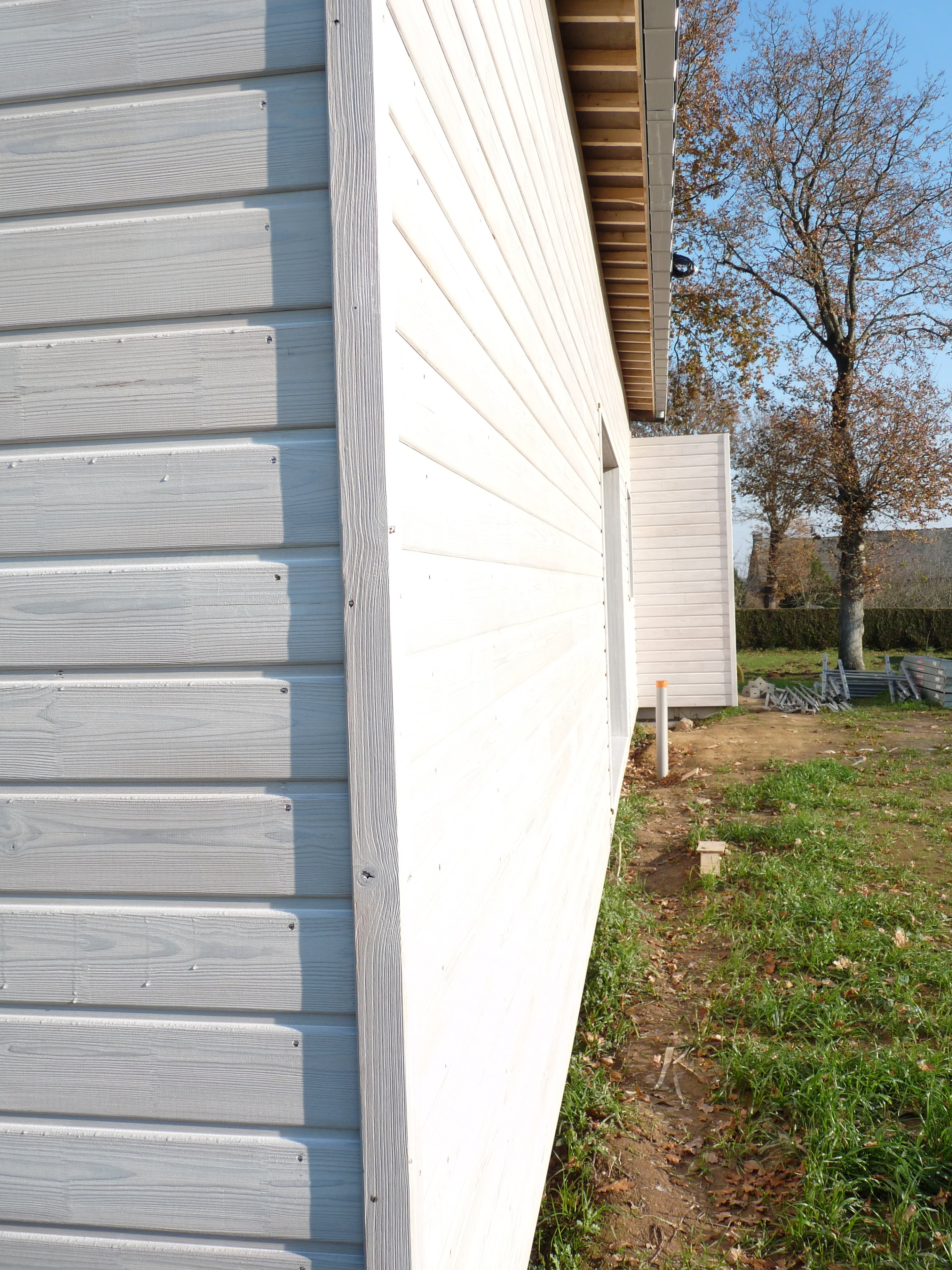 Lasure Blanche Imperméabilisante Bois Brut- WoodGuard Color- Saturateur Protecteur Eau Gel - Formule Végétale- 1L-8m2 - 6