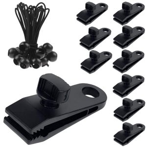 Attache Piscine Molle per Clip per Tenda Morsetto di Fissaggio per Tenda pezzi con Tenditori per Teloni Tende da Sole Campeggio Coperture per Auto | Leroy Merlin