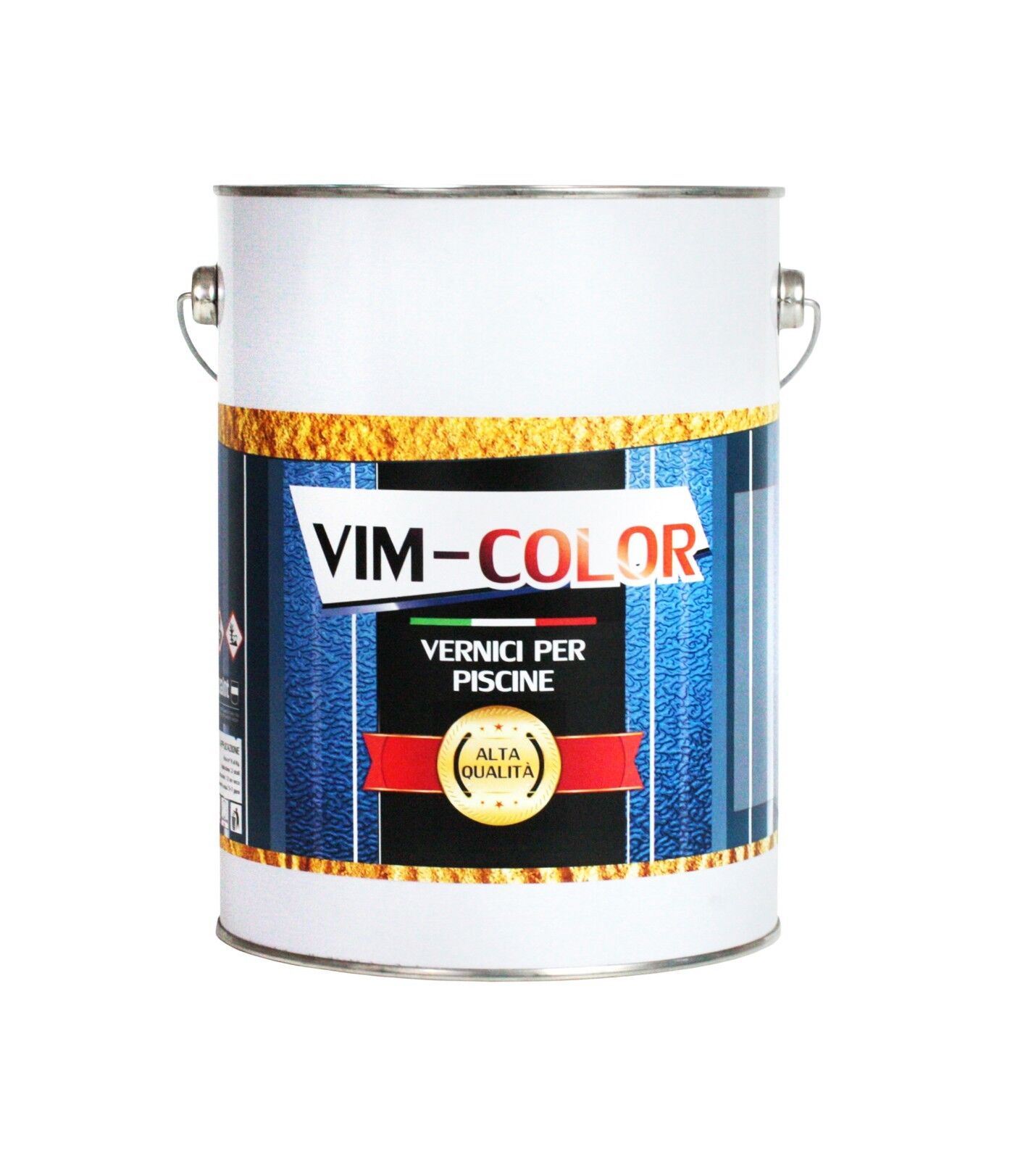 Swimming Paint Vernice Smalto Per Piscine Teli In Pvc K5 Colori Ral Kg 2 Bianco (15 M²) - 6