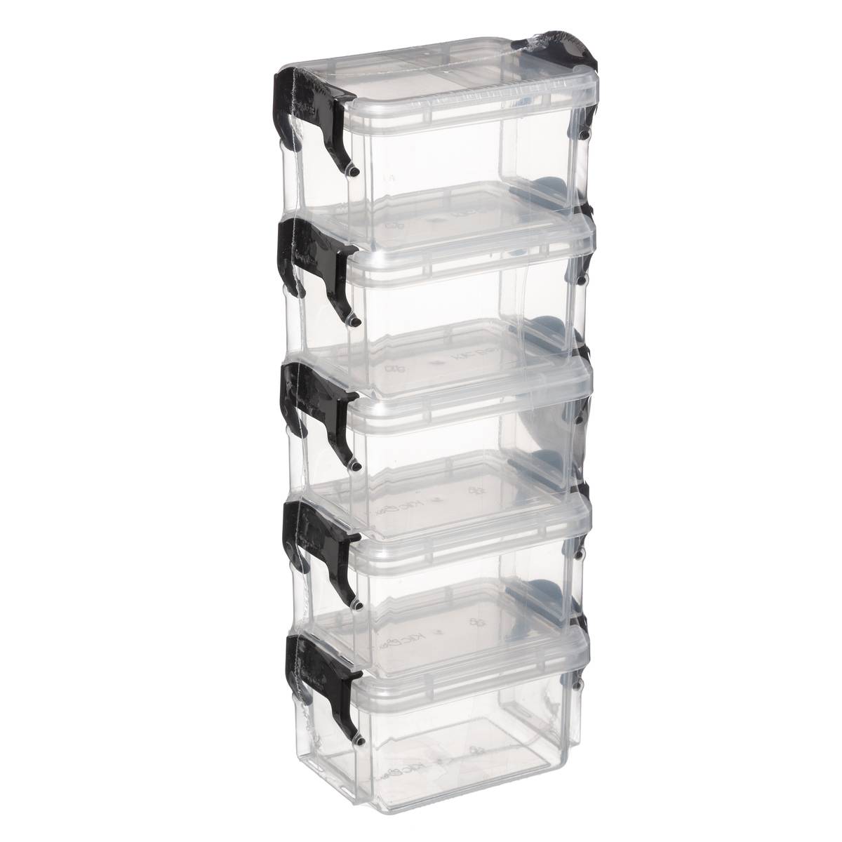 Boîte De Rangement 100L Protect+ - Plastique Solide Avec Couvercle à Clips - Idéale Stockage Maison Ou Garage