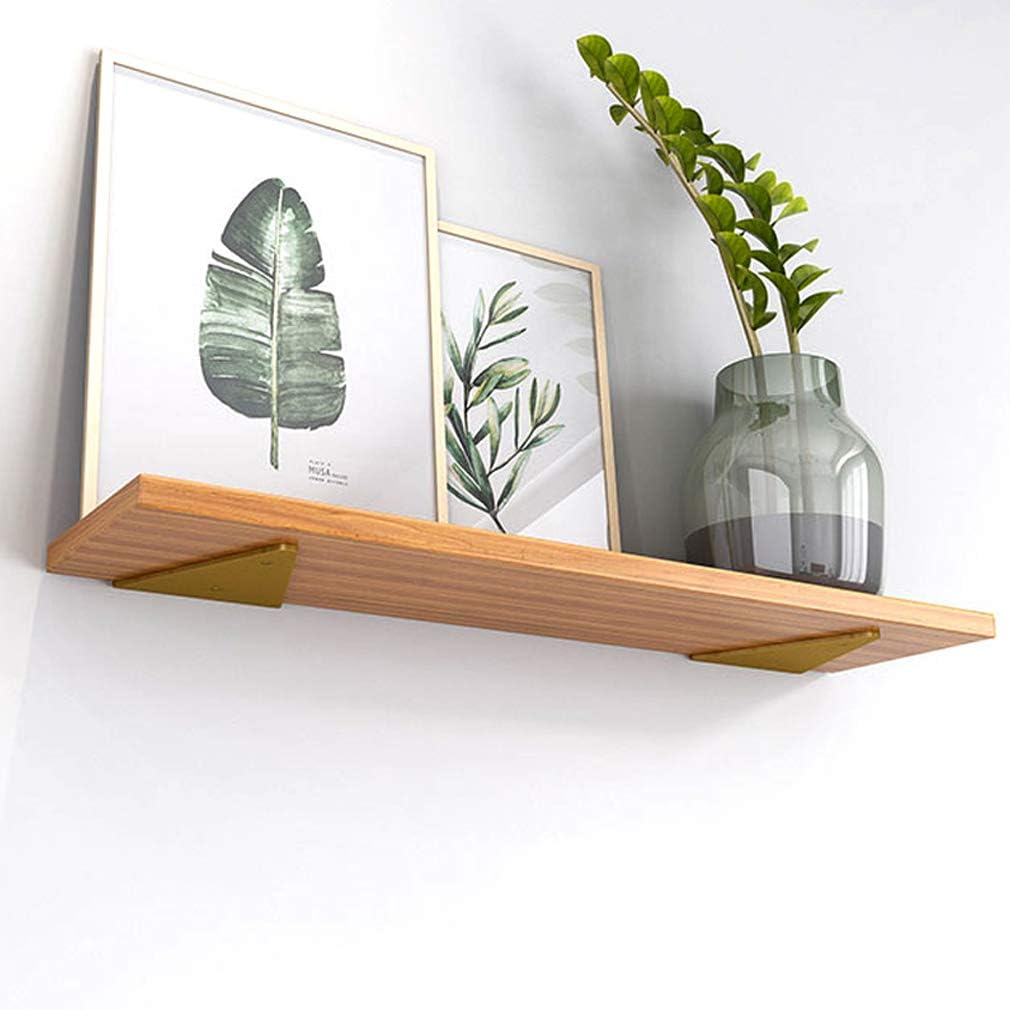 Lot De 3 étagères Murales Carrées En Bois D'acacia Naturel