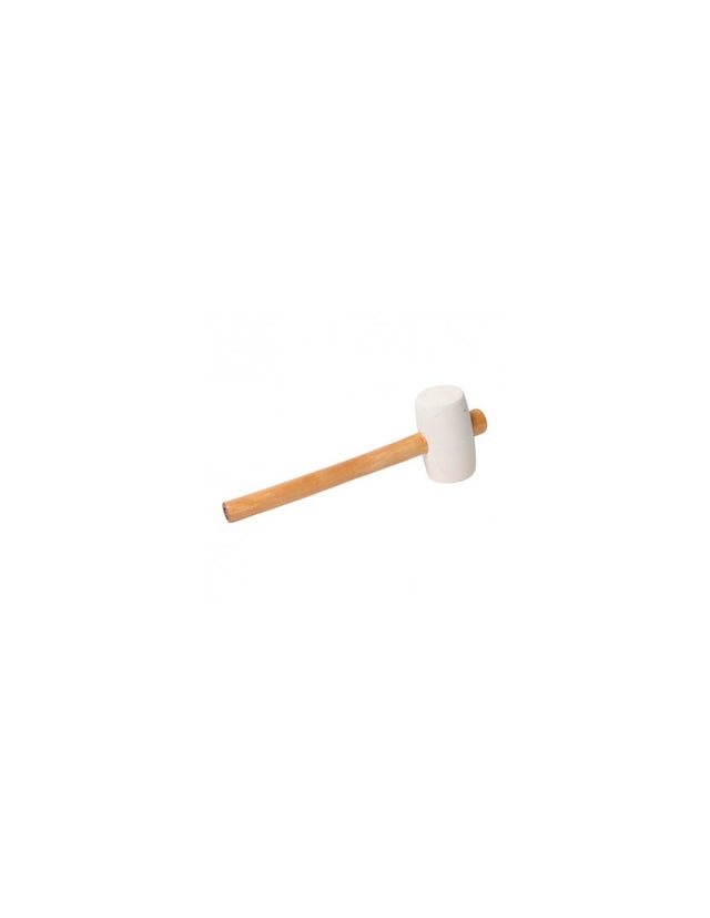 Maillet caoutchouc blanc 500g - 60 mm sidamo - 11200104