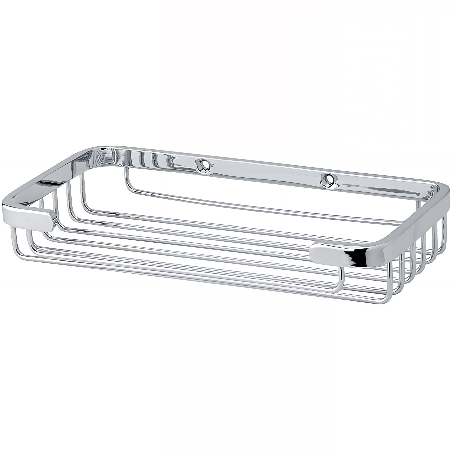 Jabonera gama pro pellet alambre recto de pared 160x 130x365mm latón cromado