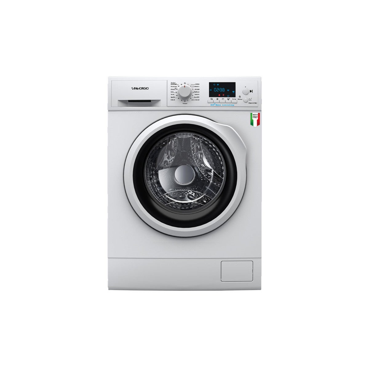 Machine à Laver SanGiorgio SG610 - 6kg, 1000 Tr/min, Blanc, Charge Avant, Neuve
