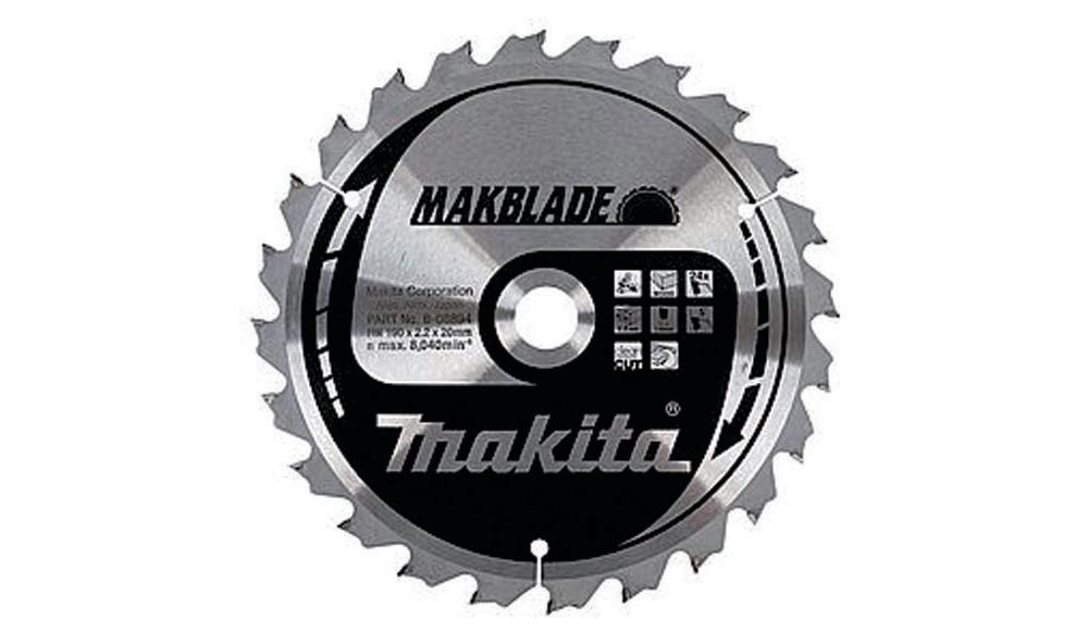 Lame de scie MAKITA B-32801 MakBlade 260 mm x 30 mm 60 dents - 6