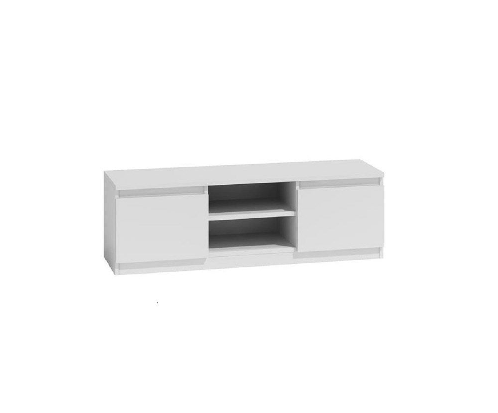 Szafka RTV Topeshop Stolik RTV 120 Pod Telewizor Biały 40x120x36 cm 1 szt.