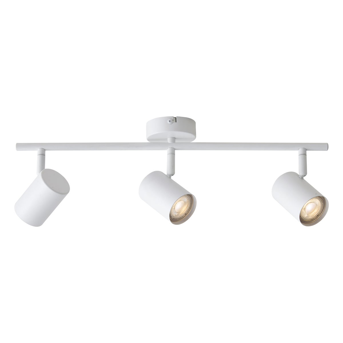 Qazqa foco ajustable 3 luces - Jeana - blanco gu10, max. 35w, compatible con bombillas LED, 230V, 54cm de 3 luces IP20 ideal - 6