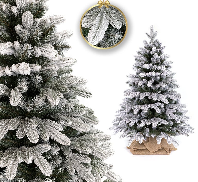 CHOINKA SZTUCZNA ASPEN W DONICY PE + PVC 160 CM
