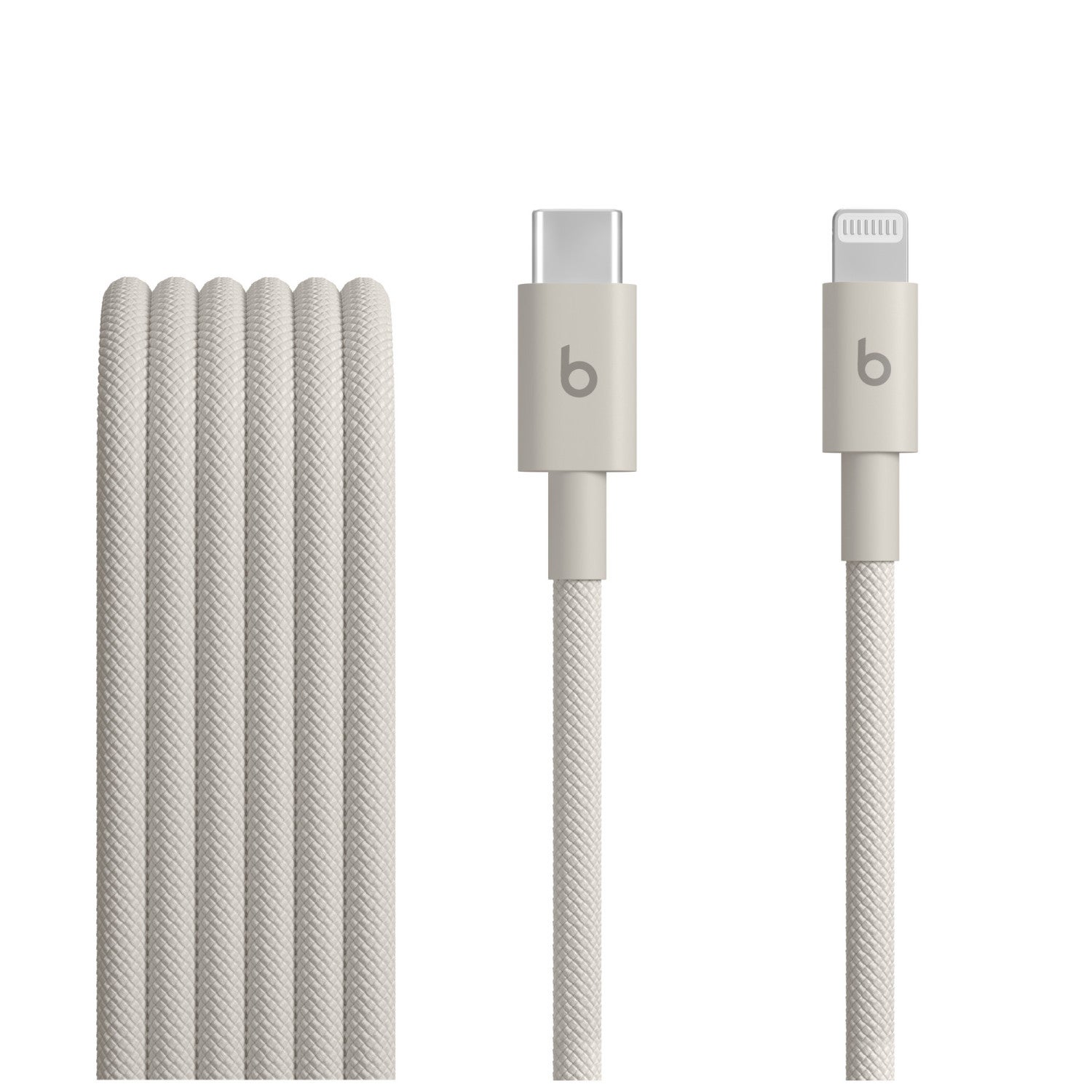 Cable Apple Beats Lightning a USB C 1,5 m Blanco Carga Rápida - Imagen 3
