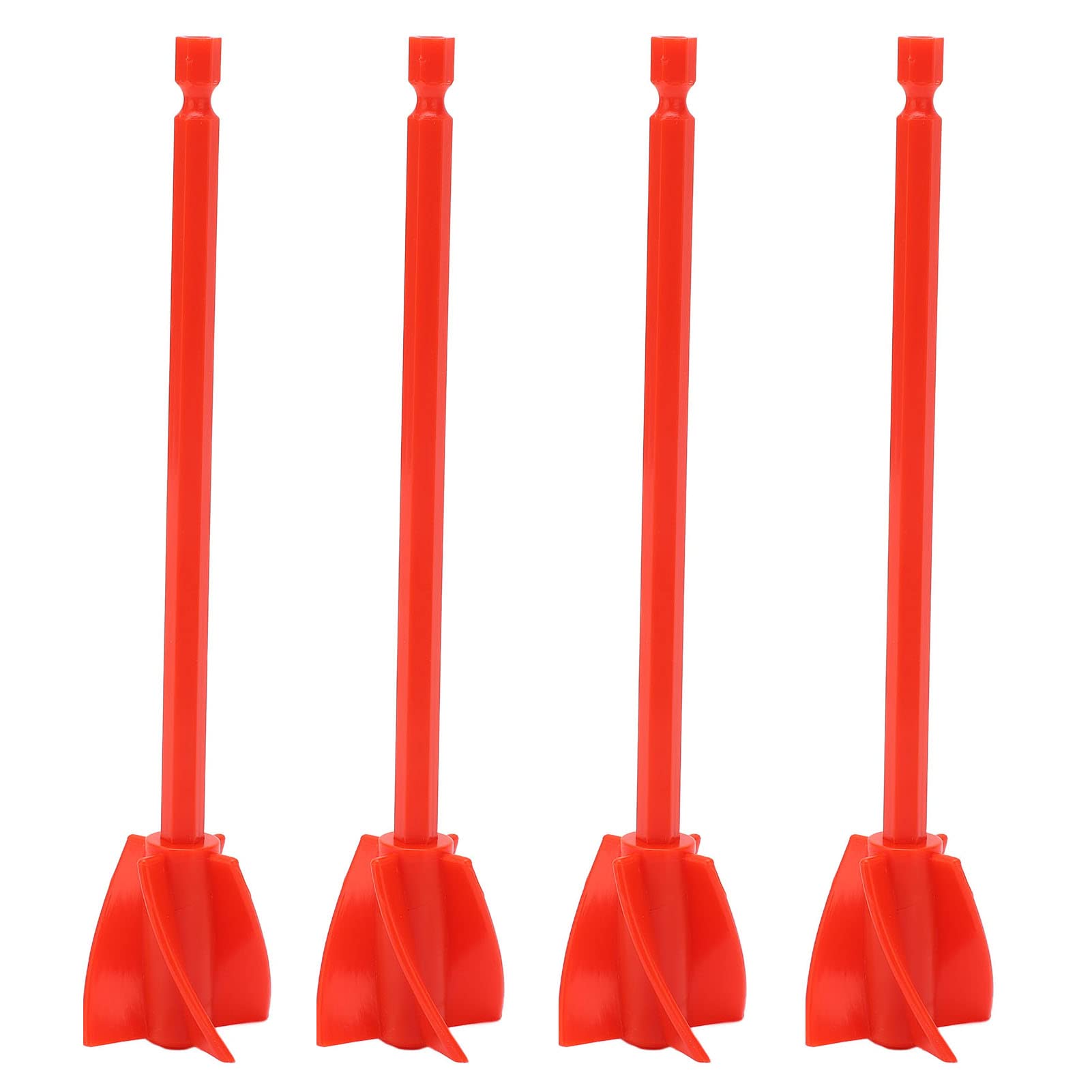 6 Mélangeurs Pour Résine Époxy Et Peinture - Forets Plastique ABS 16,5 Cm - Pour Perceuse