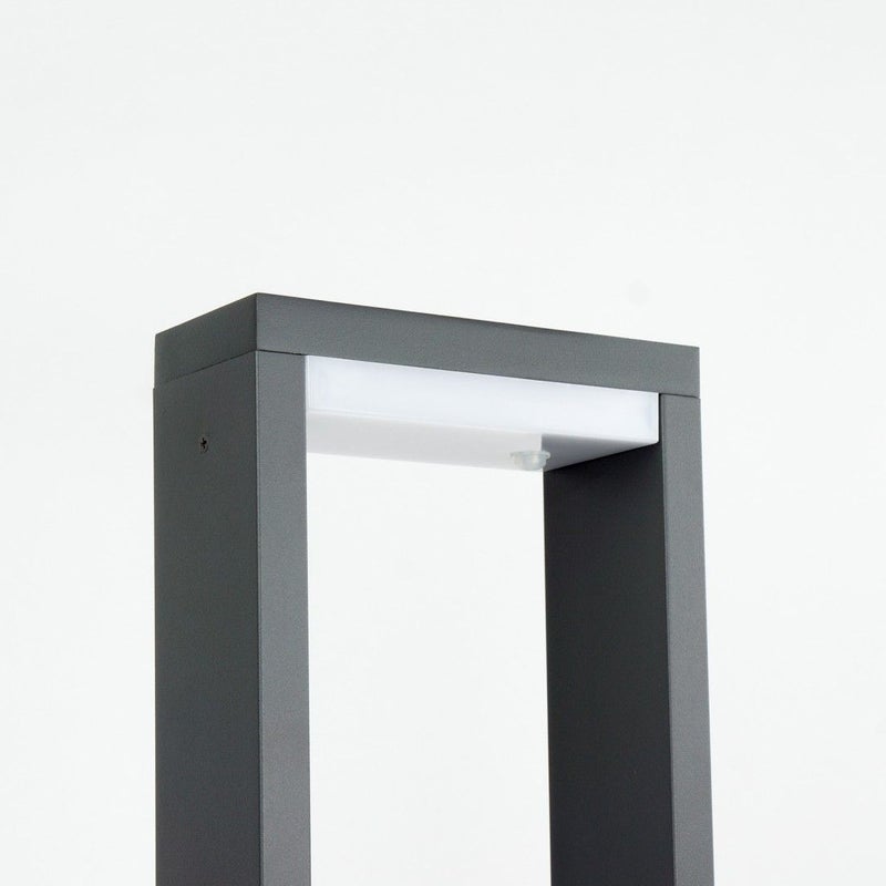 Lampa ogrodowa stojąca Form ciemnoszara LED 7W 3000K / 4000K / 6000K 700lm IP54 wym: 50 x 15 x 6 cm aluminium SU-MA