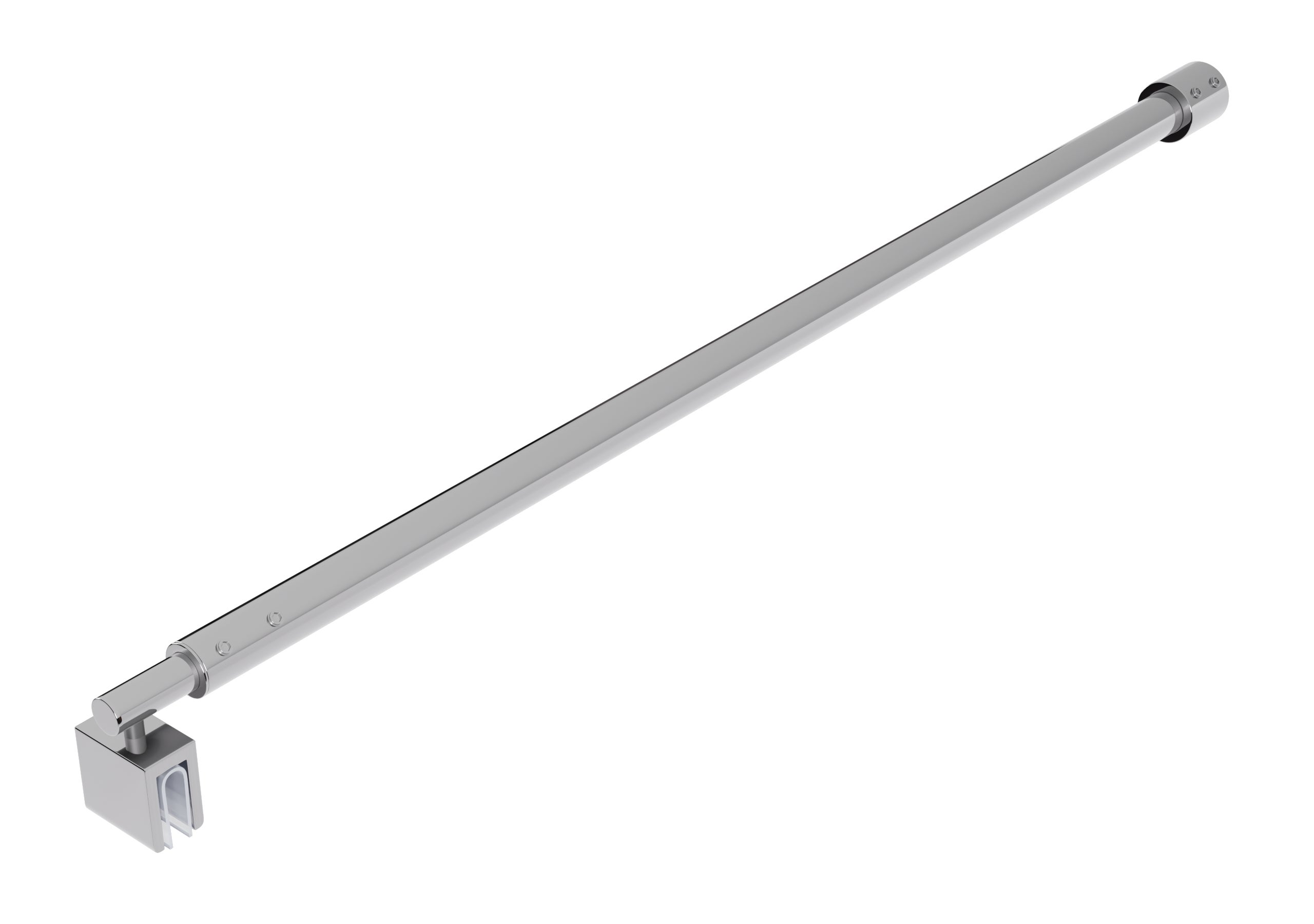 Wspornik do kabiny prysznicowej SEVANTE regulowany 65-120cm chrom 1 szt.