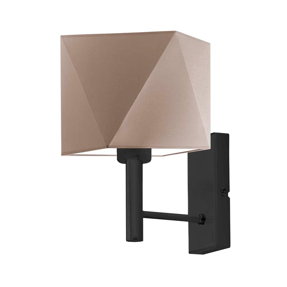Kinkiet lampa ścienna lampa na ścianę z abażurem diament GRAND