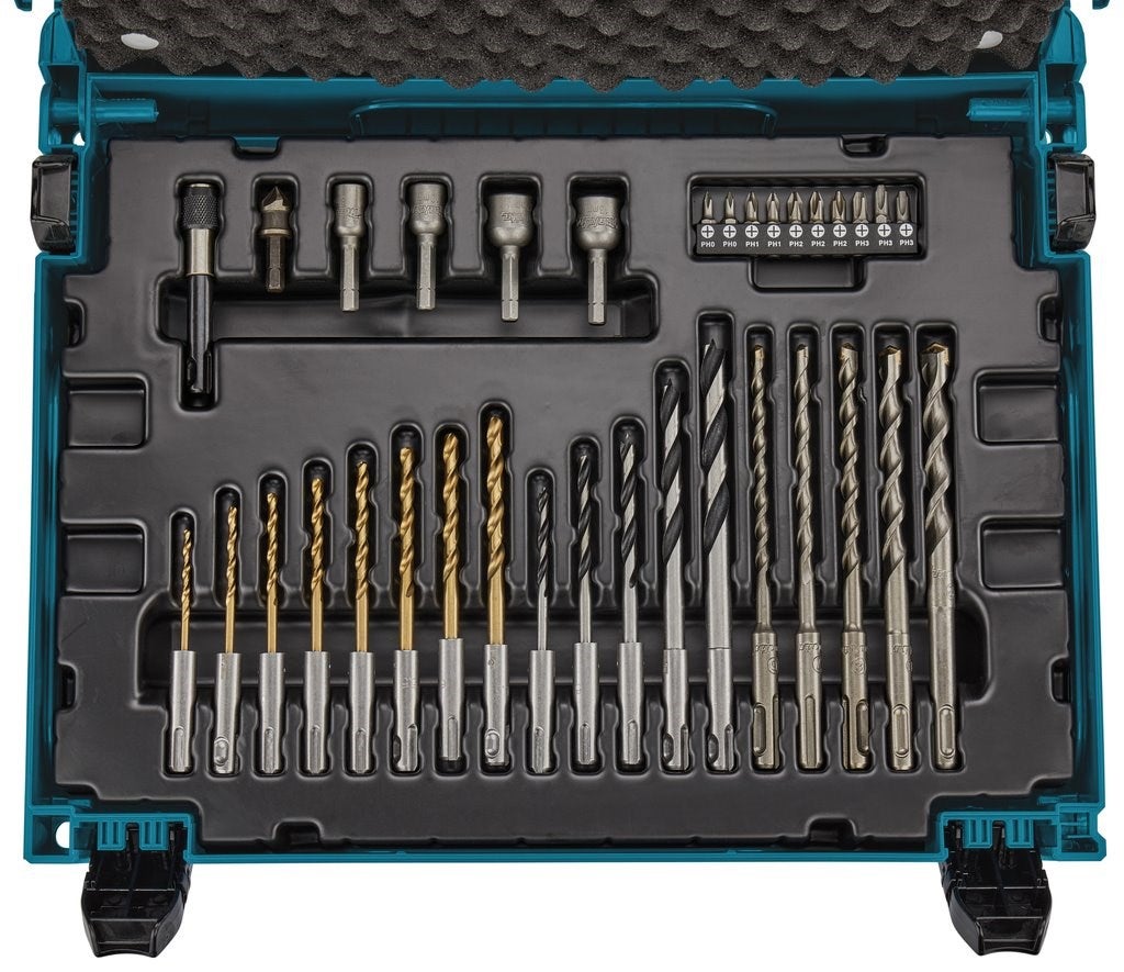 SET TRAPANO E PUNTE VALIGETTA 65 PZ B-69478 MAKITA - 5