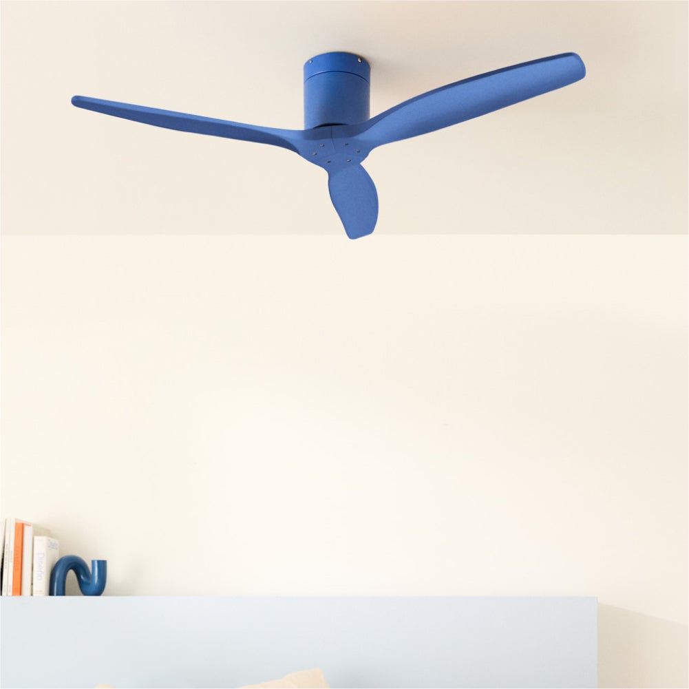 CREATE - WIND CALM - Cichy wentylator sufitowy 40W z technicznymi łopatkami ABS w różnych rozmiarach -