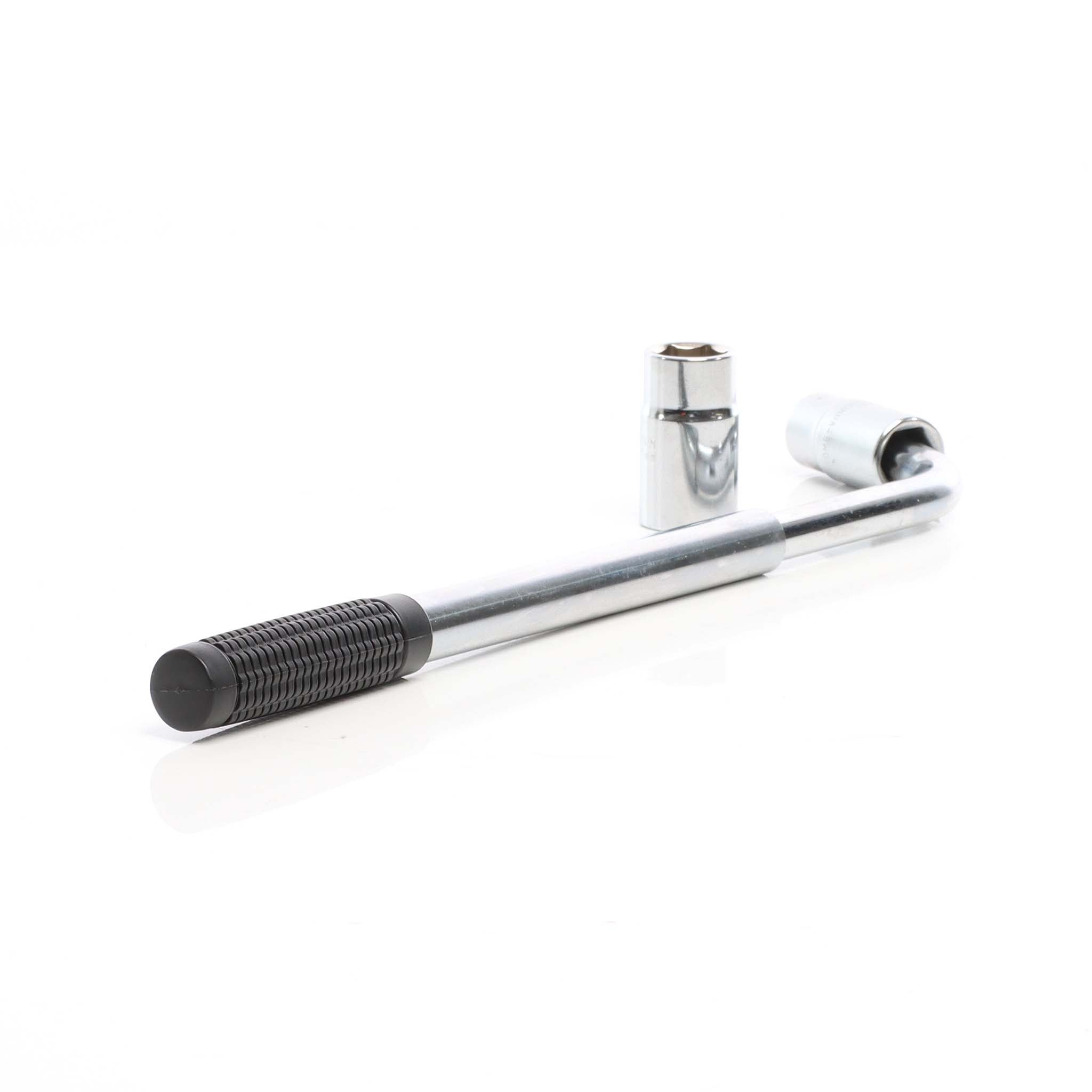 XPOtool Clé démonte-roue télescopique - longueur 350-530 mm - avec douilles de 17/19 mm et 21/23 mm - Pour écrous de roue Changement pneu Maintenan... - 8