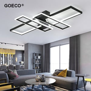 YOLEDY Lampadario Led Soffitto con Telecomando & APP, Plafoniera con 6