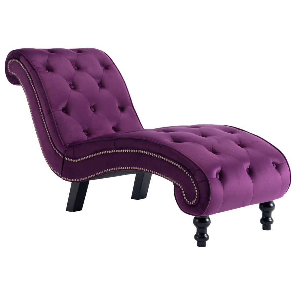 Varis Divan Divan en velours violet - COMFORTXL | Leroy Merlin
