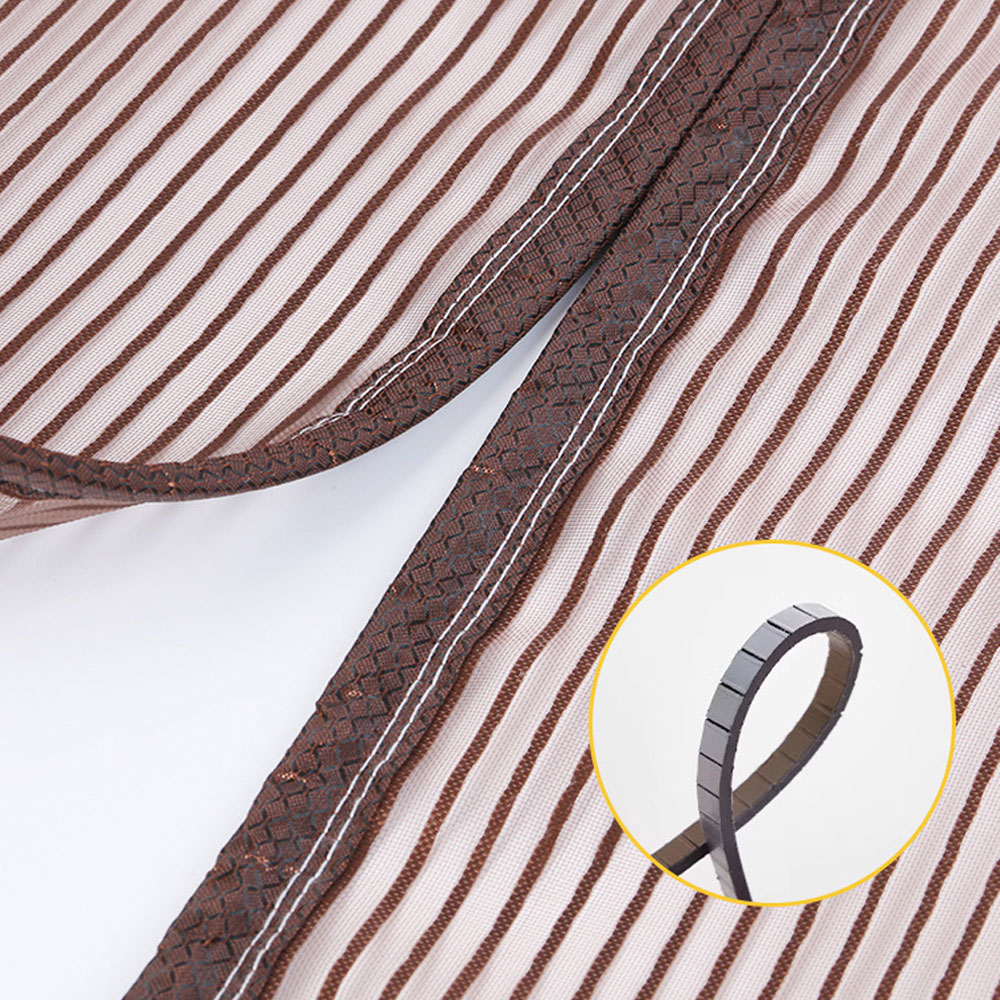 Zanzariera Magnetica Per Porte 110x220cm - Protezione Insetti Senza Forare - Facile Installazione Adesiva - Per Balconi, Cantine E Patio - Foto 7