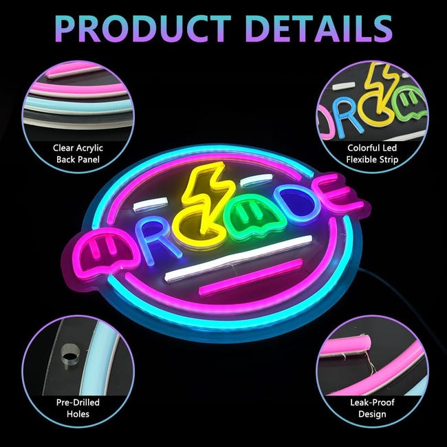 Insegna al neon a LED personalizzata, Insegna Luminosa da Parete Insegna al neon a LED personalizzata, Insegna Luminosa da Parete