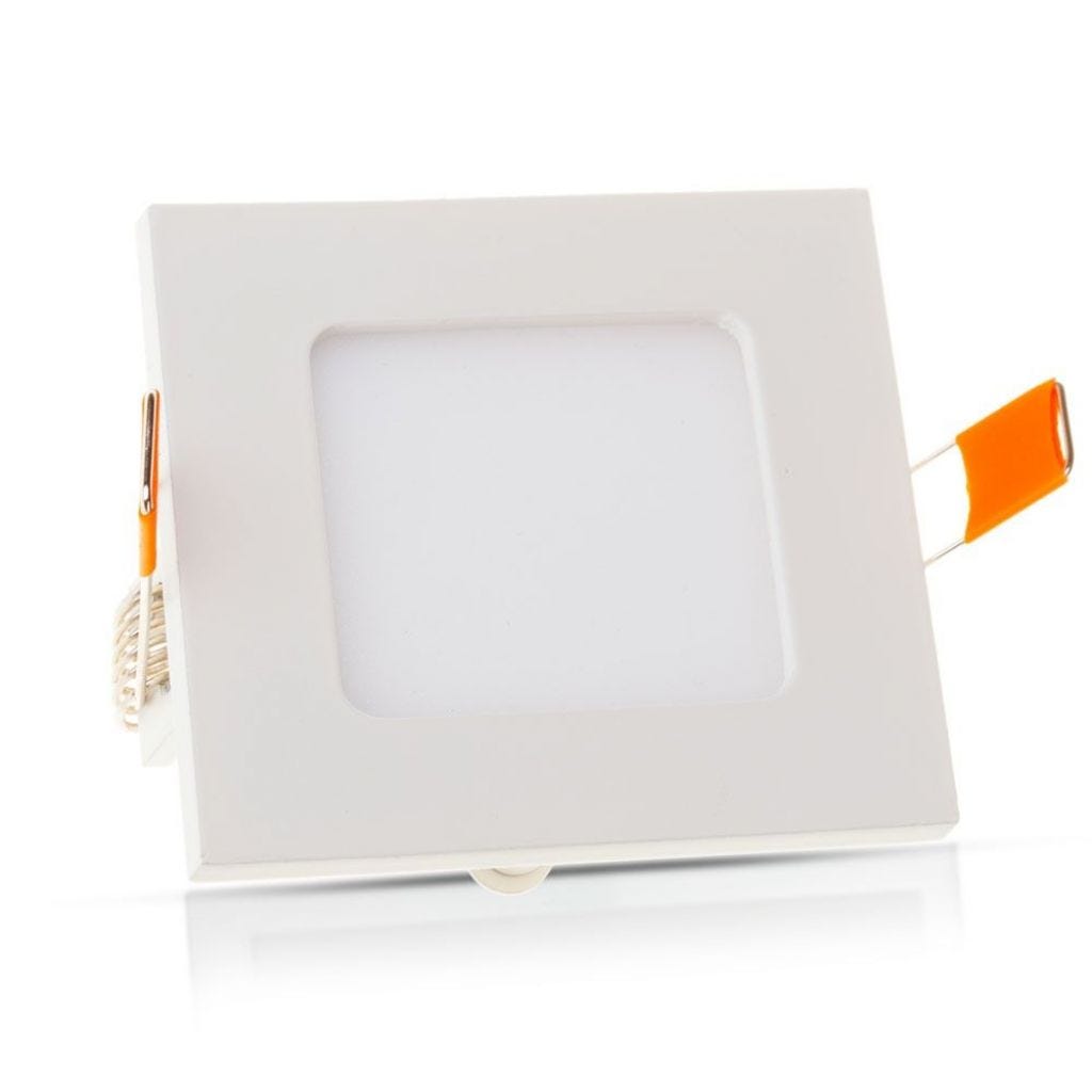 Panneau LED carré encastré 8W 3000K sans driver | Leroy Merlin Panneau LED carré encastré 8W 3000K sans driver | Leroy Merlin