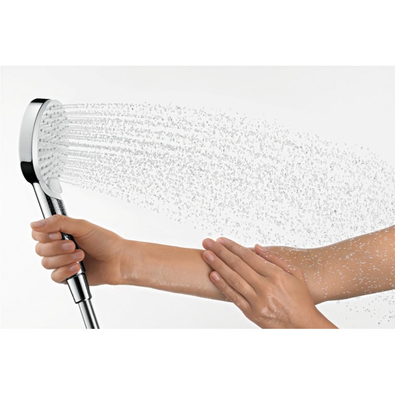 Ecostat Set mitigeur thermostatique + Barre 65cm + Douchette 2 jets + Flexible, Chrome (13211000-Vernis) - 5