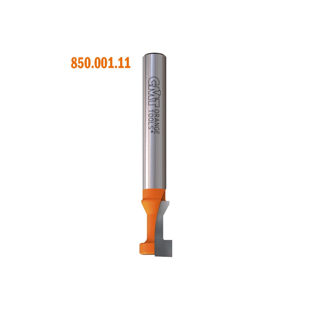 Fraisé Catalogue CMT 950.001.11 9,5 Mm Fraise à Rainurer En T - Tige 8 Mm Cmt Orange Tools