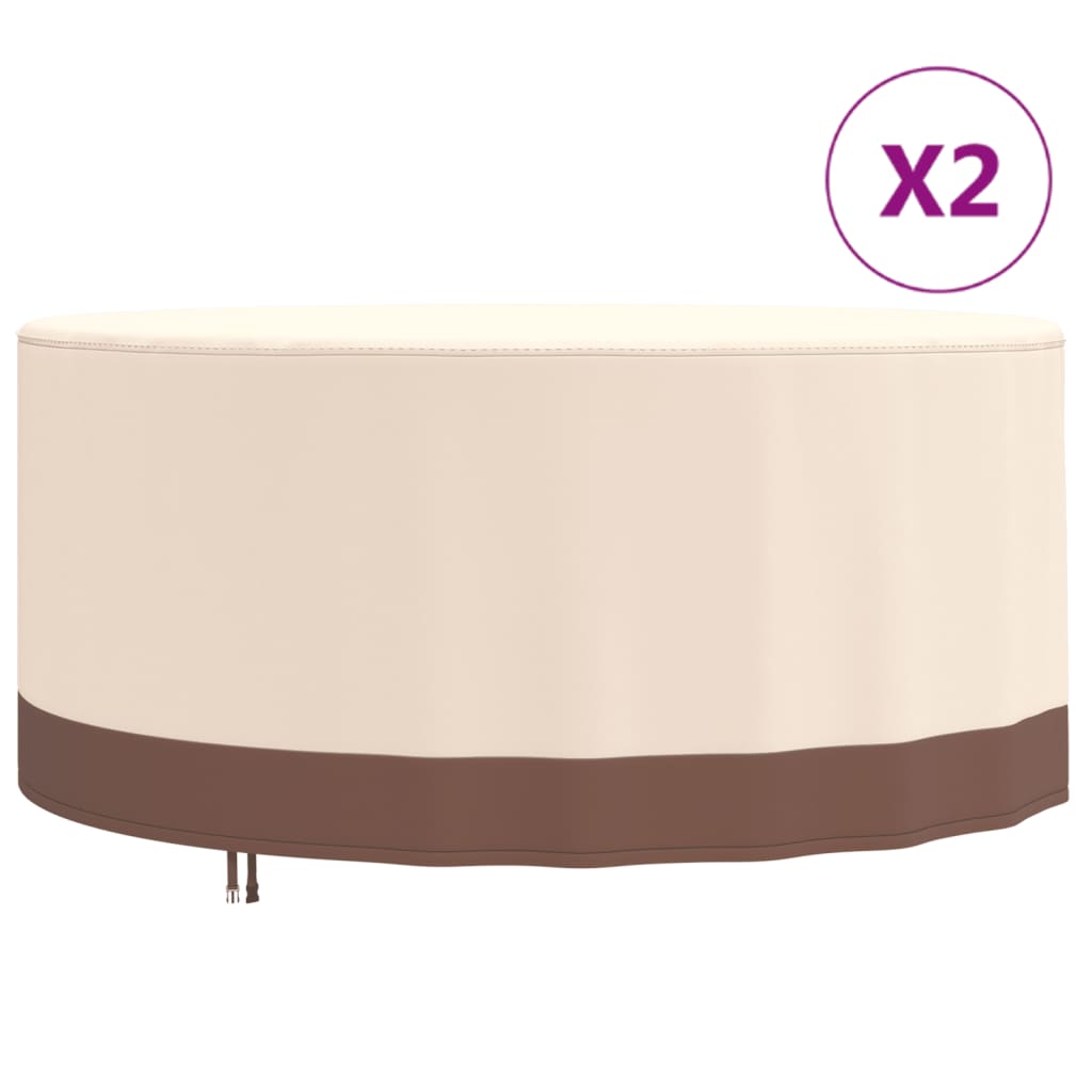 Housses De Protection Imperméables Pour Meubles De Jardin, Robustes, 600D, Pour Table Et Chaises De Salle A Manger Resistantes Aux Dechirures Et Aux Uv Noires 74 X 47 Pouces 88661893