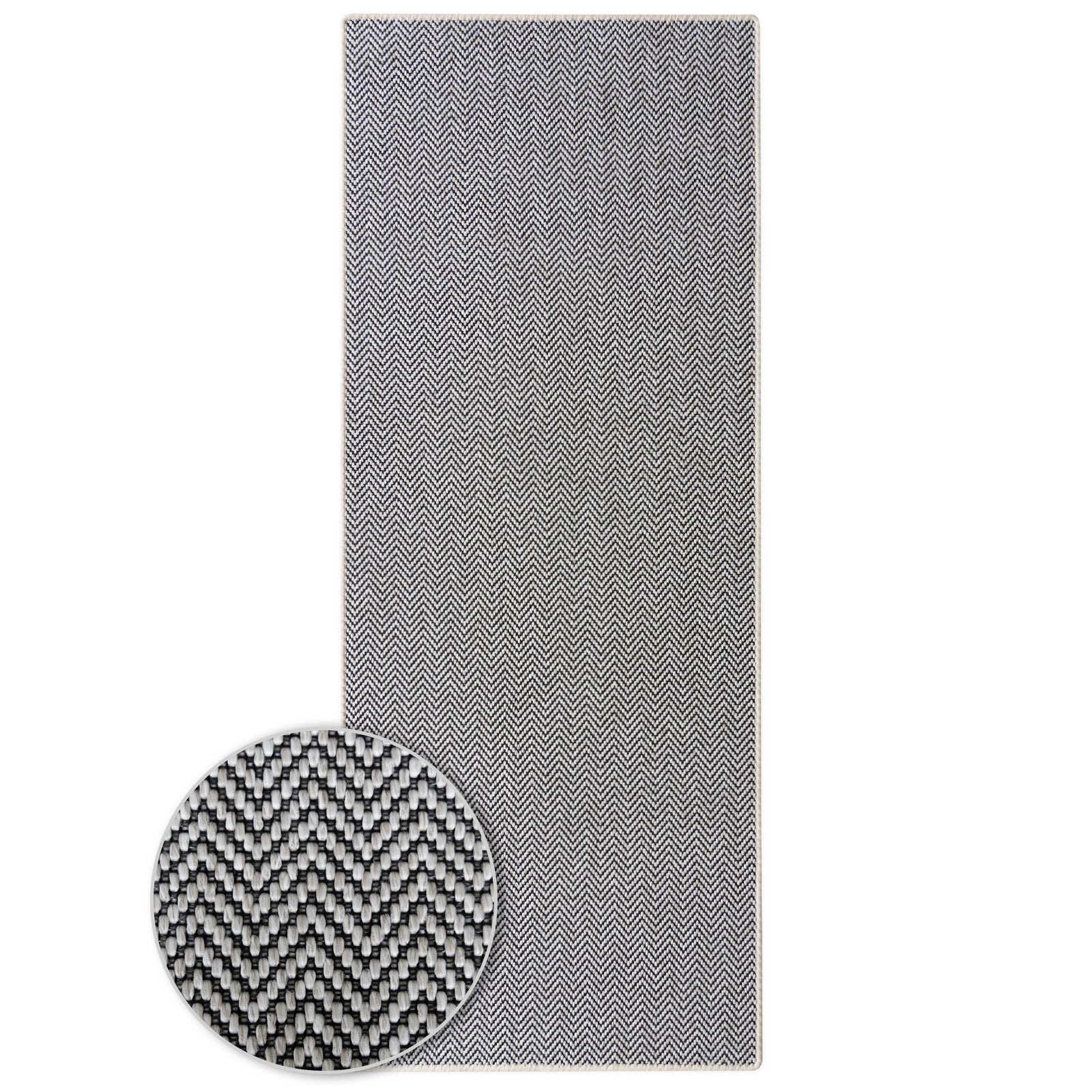 KARAT >Tapis De Sol Dots&Stars Tapis Pour Enfants Pour Garcons Et Filles White Dots 80 X 300 Cm 94301539