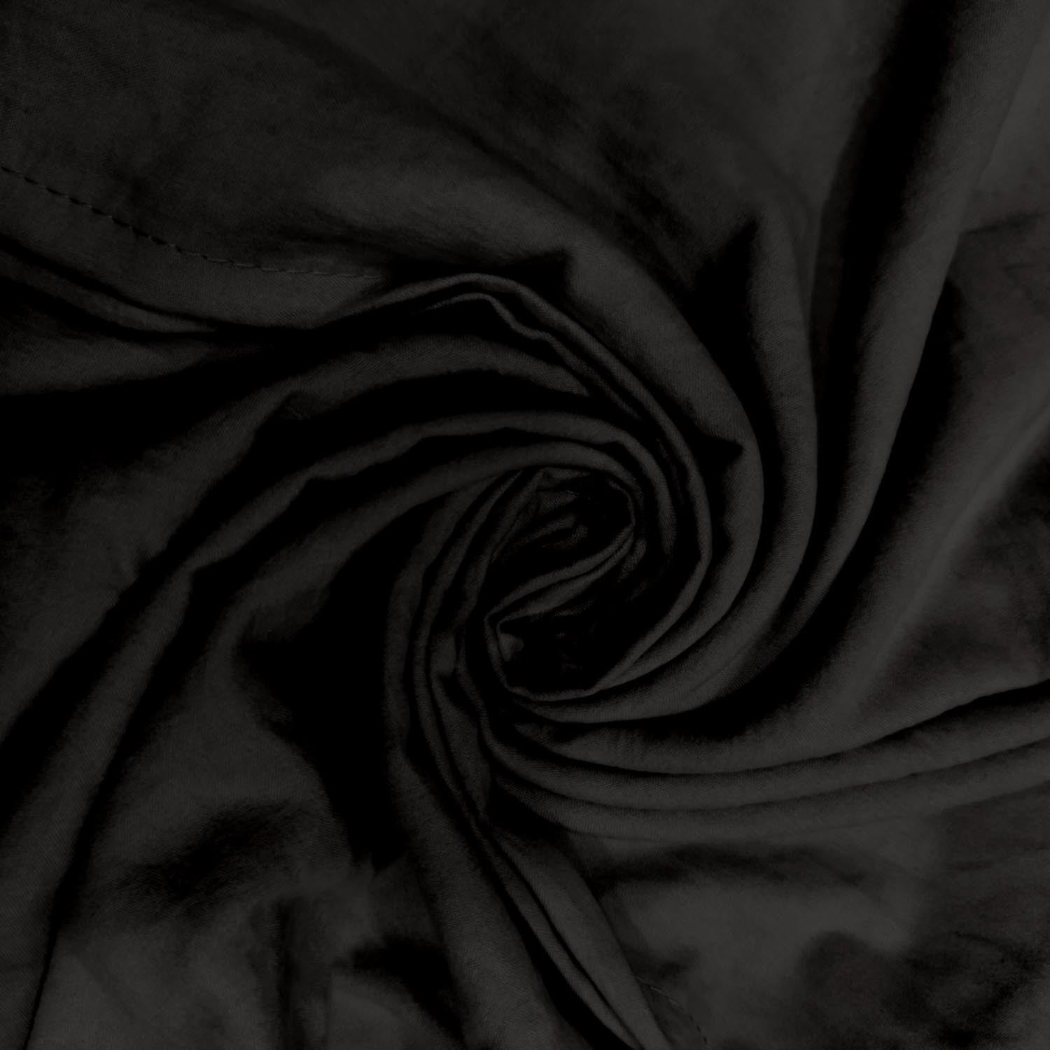 Ensemble couette et parure 7 Pièces BOHEME noir pour lit en 160x200 cm, par Soleil d'ocre - 3