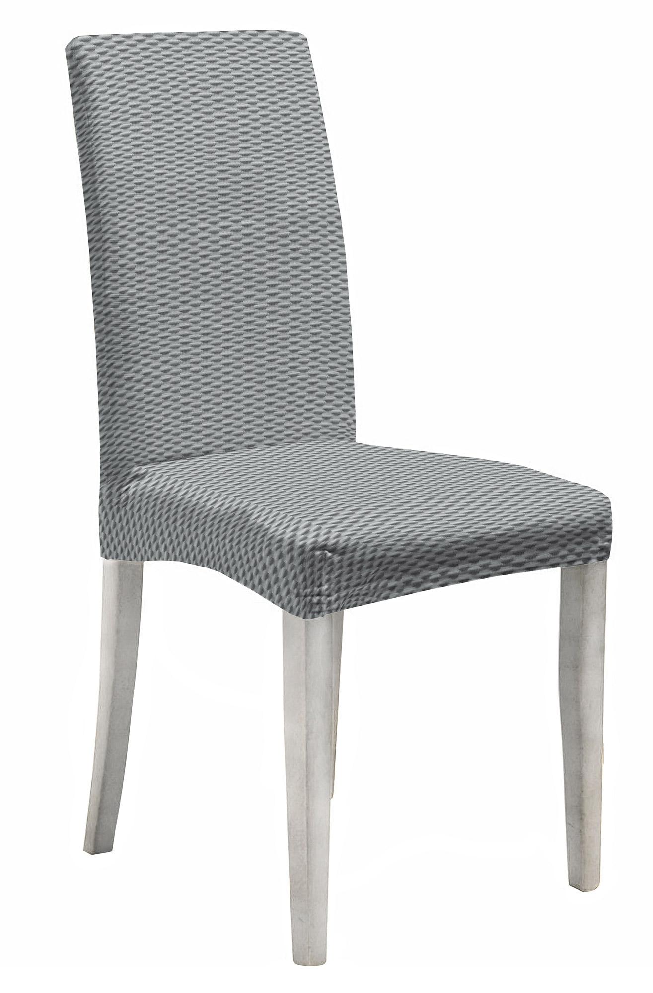 Lukery Coprisedia Elasticizzati Con Schienale Tondo, 2 Pezzi Blu Navy – Fodere A Conchiglia Per Sedie Da Pranzo E Cucina, Senza Braccioli
