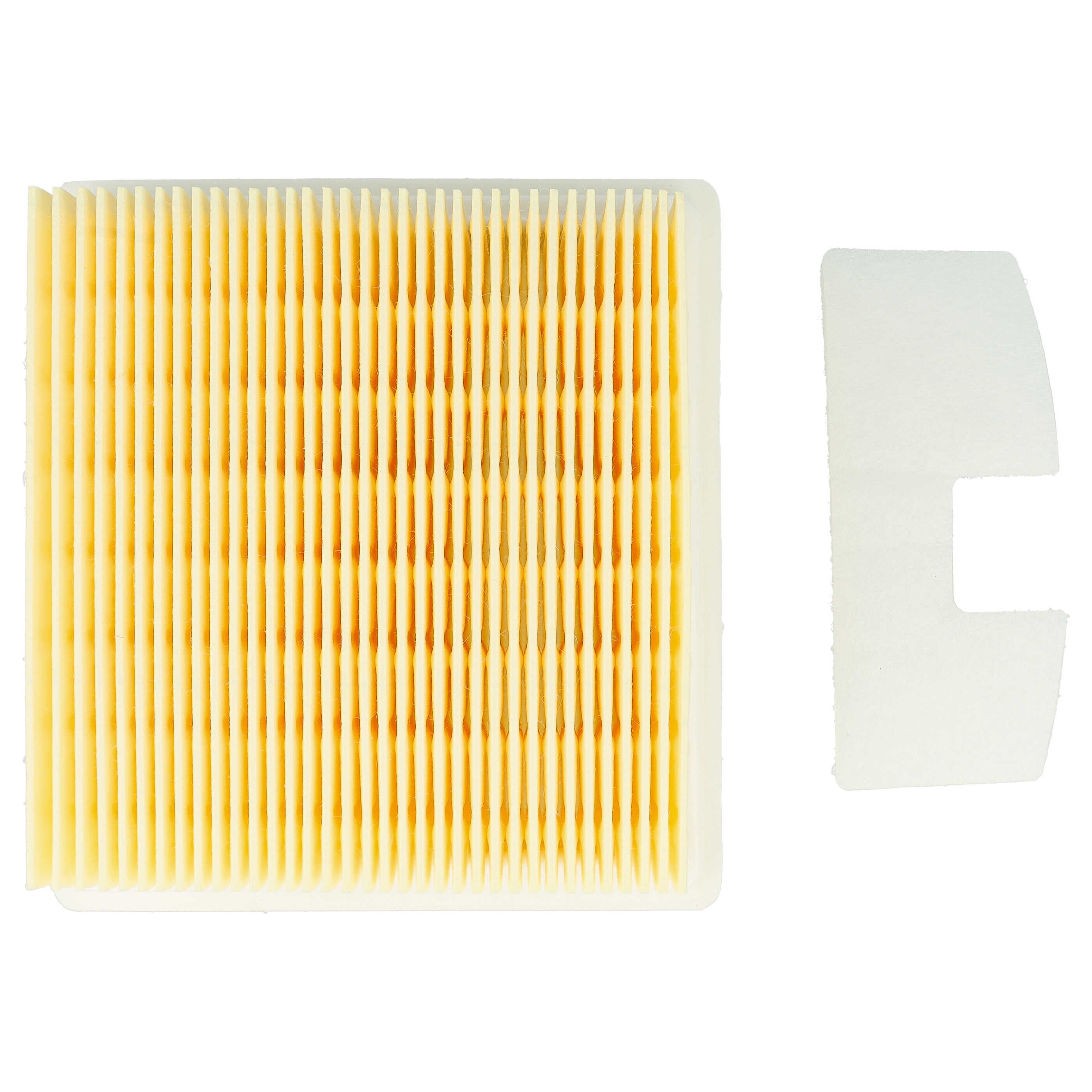 vhbw Lot de 2 filtres remplacement pour Fox 6924498208110 pour aspirateur - filtre HEPA, préfiltre - 2
