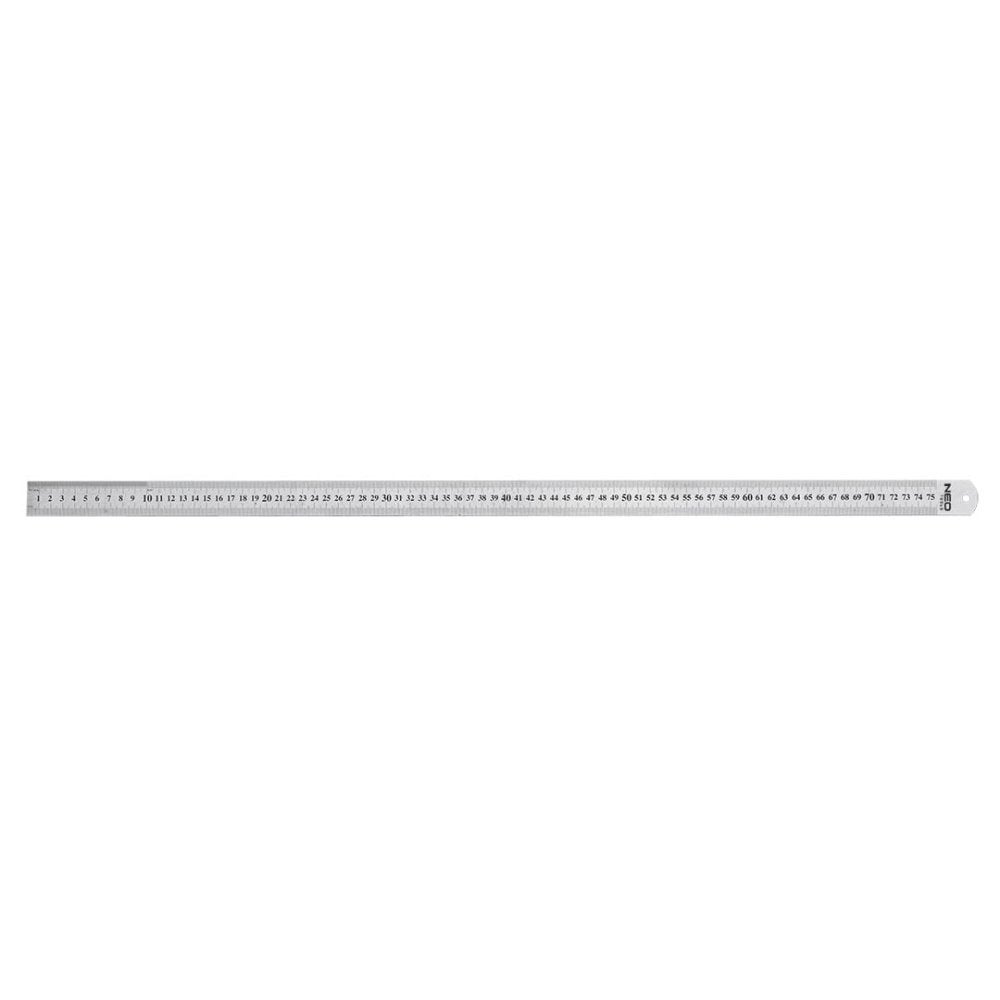 Rigla de 75 cm, din oțel inoxidabil 72-217