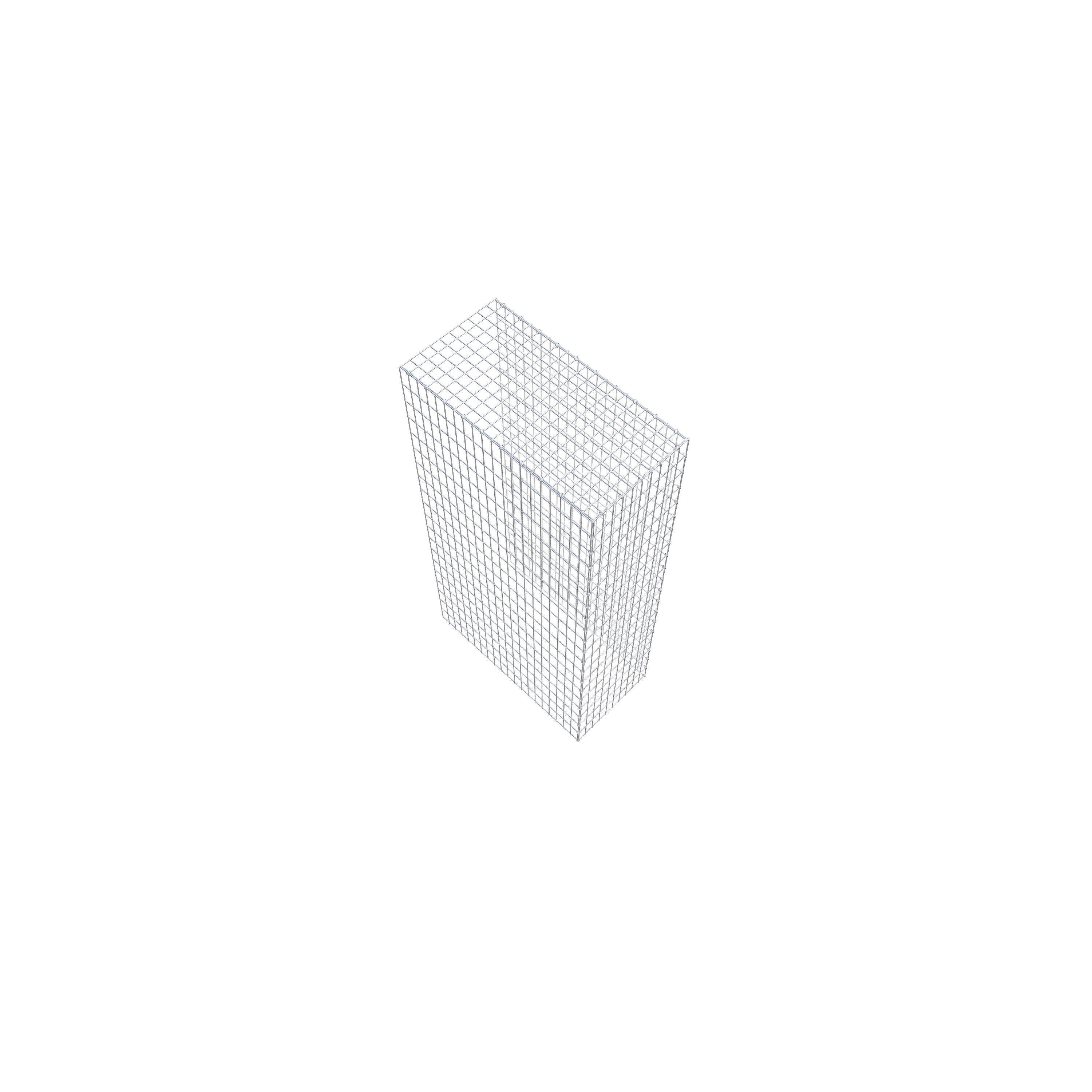 Gavión para ampliar y apilar, 200x100x50cm (LxHxP), malla 5 x 10cm, sin rejilla frontal ni inferior - 7