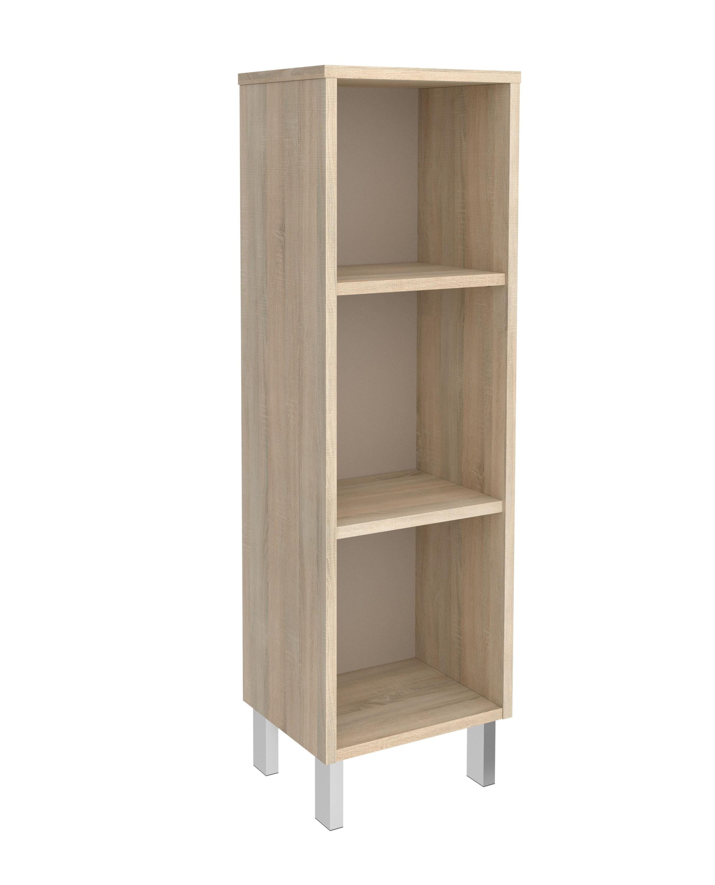 Toaletka łazienkowa Spazio imitacja naturalnego dębu 30x89x24 cm