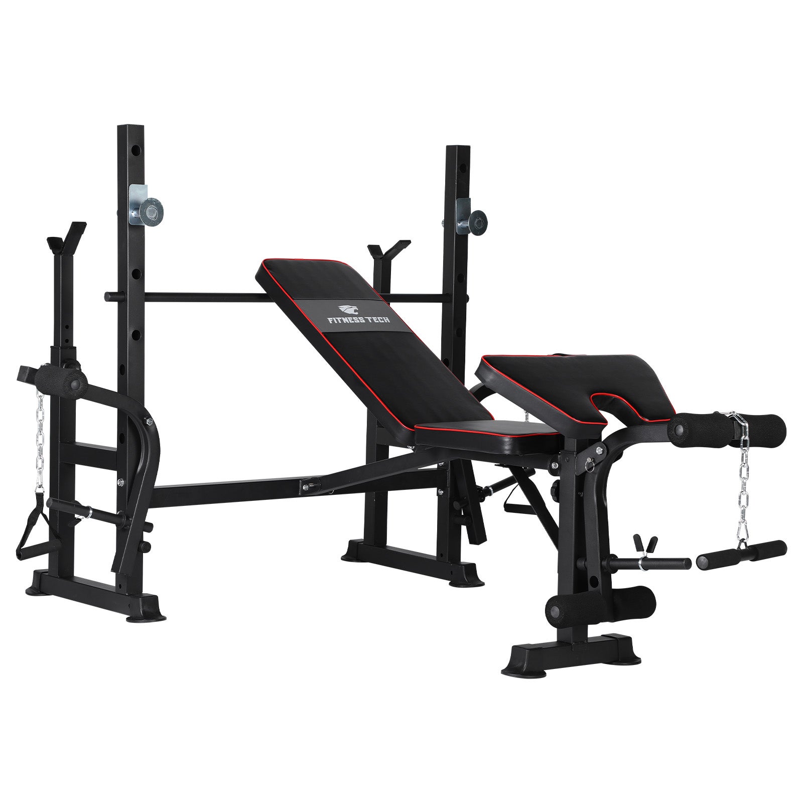 Banco Musculación Multiestación Press Banca Sentadillas Fitness