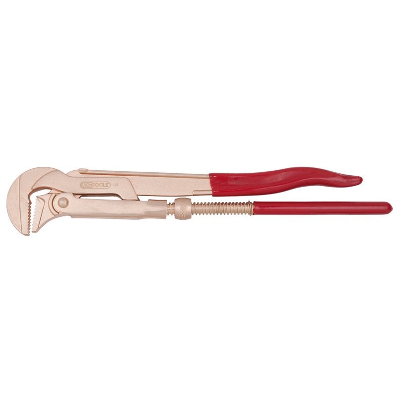 Clé Serre-tubes Suédoise Brilliant Tools – Taille 1.1/2", Coudée à 45°, Longueur 430 Mm, Neuf Sous Emballage