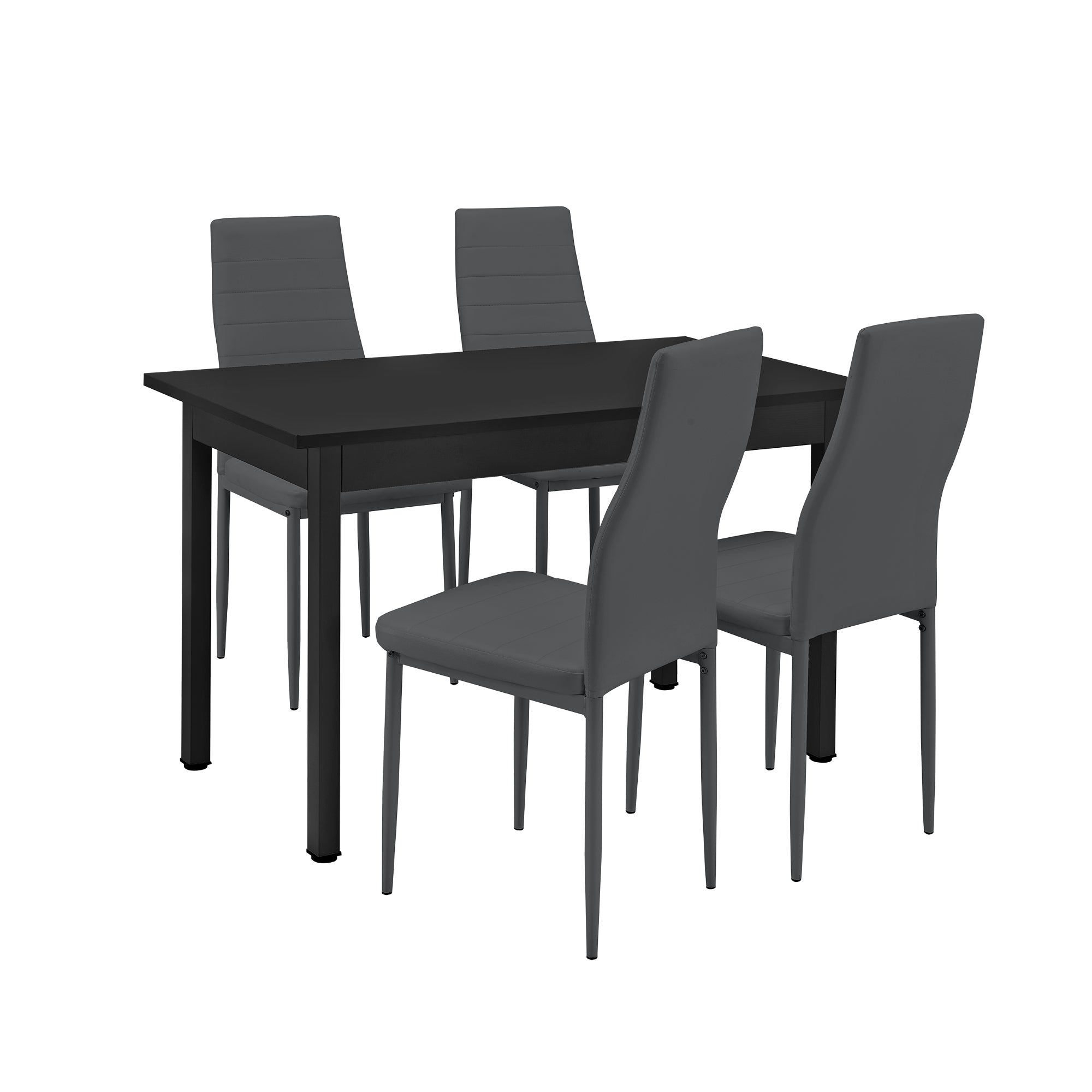 Set Da 4 Sedia Moderna In Similpelle Schienale Curvo Cm 49x56x82h Vari Colori In Italia 88154569