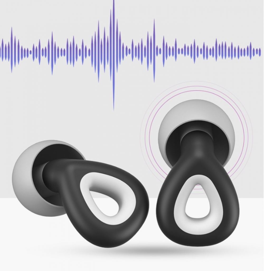 Bouchons d'oreilles Sleep - Bouchons d'oreilles pour dormir - Silicone - 5