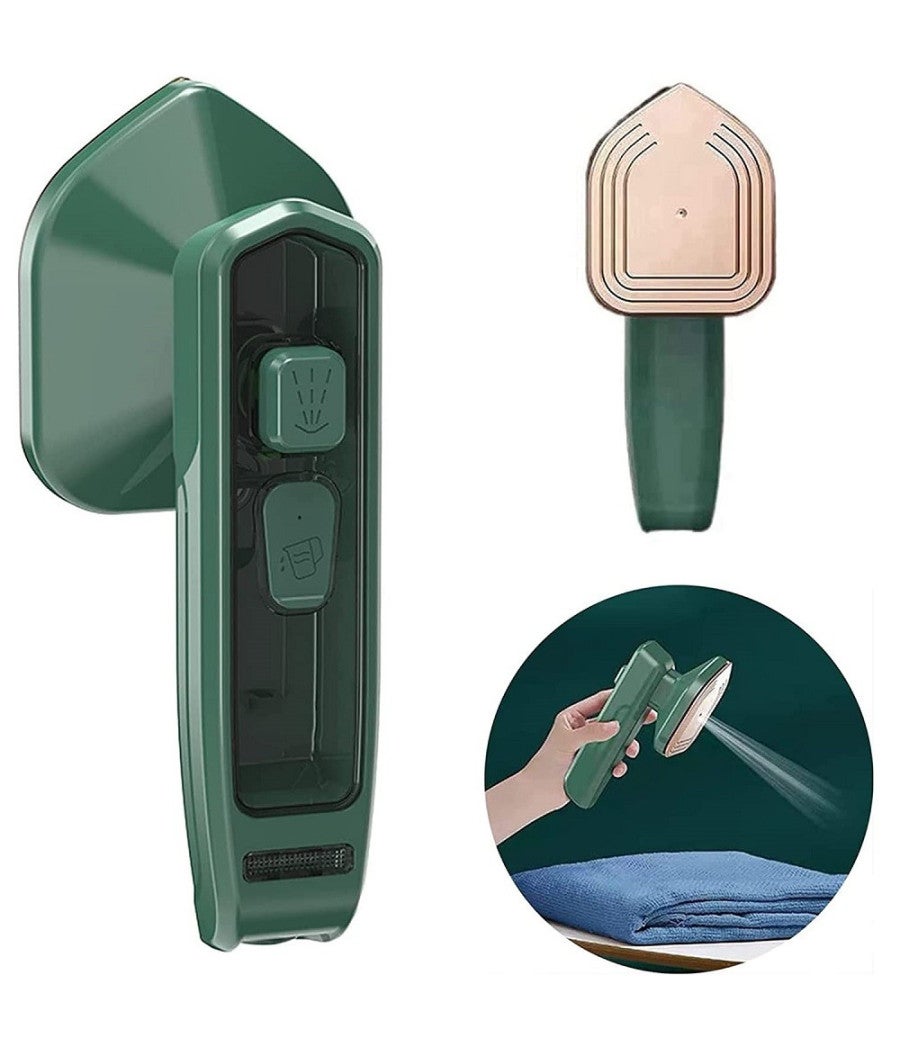 Ferro Da Stiro Da Viaggio ADLER 1700W - Compatto Con Manico Pieghevole, Vapore 70g/min, Serbatoio 60ml